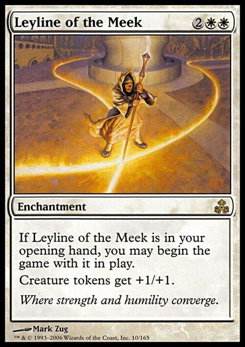 Leyline of the Meek ~ Guildpact [ Excellent ] [ Magic MTG ] - London Magic Traders Limited