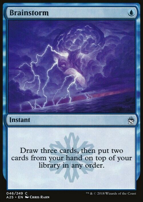 Brainstorm ~ Masters 25 [ Excellent ] [ Magic MTG ] - London Magic Traders Limited