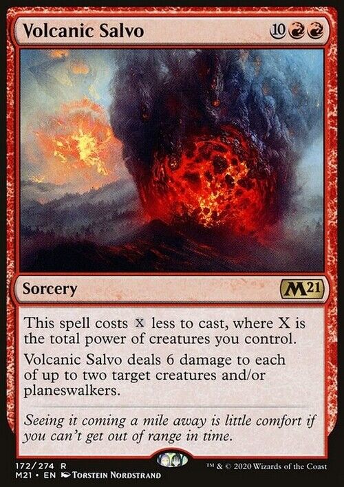 Volcanic Salvo ~ Core 2021 [ NearMint ] [ Magic MTG ] - London Magic Traders Limited