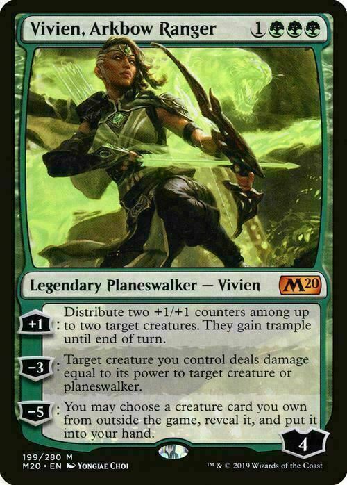 Vivien, Arkbow Ranger ~ Core 2020 [ NearMint ] [ Magic MTG ] - London Magic Traders Limited