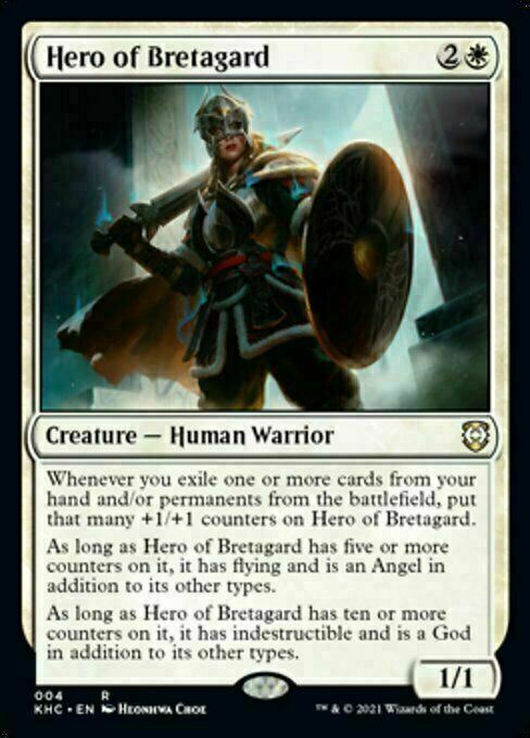 Hero of Bretagard ~ Commander: Kaldheim [ NearMint ] [ Magic MTG ] - London Magic Traders Limited