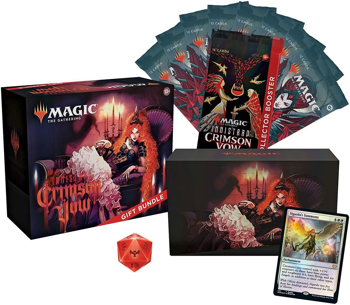 GIFT Bundle ~ Crimson Vow ~ Magic the Gathering MTG SEALED - London Magic Traders Limited