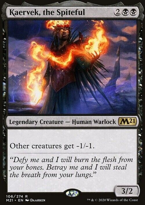 Kaervek, the Spiteful ~ Core 2021 [ NearMint ] [ Magic MTG ] - London Magic Traders Limited