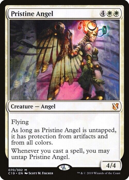 Pristine Angel ~ Commander 2019 [ NearMint ] [ Magic MTG ] - London Magic Traders Limited