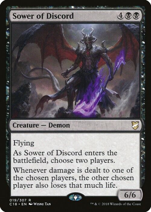 Sower of Discord ~ Commander 2018 [ NearMint ] [ Magic MTG ] - London Magic Traders Limited