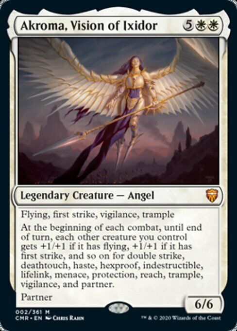 Akroma, Vision of Ixidor ~ Commander Legends [ NearMint ] [ Magic MTG ] - London Magic Traders Limited
