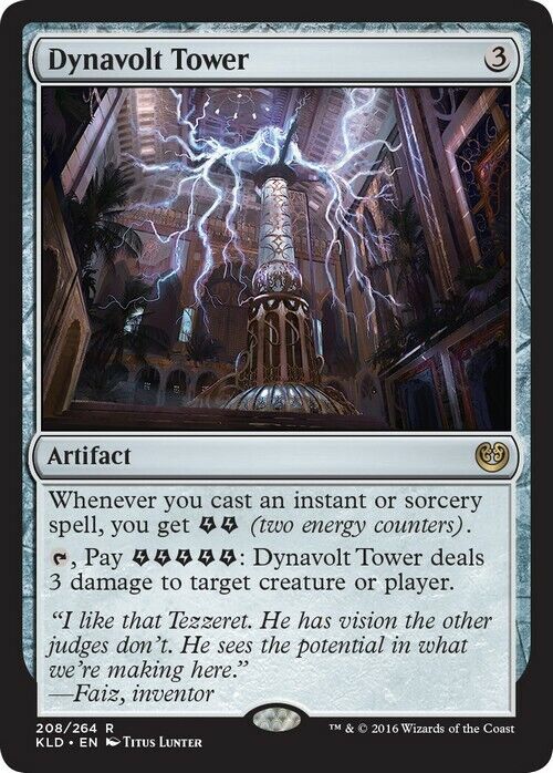 Dynavolt Tower ~ Kaladesh [ Excellent ] [ Magic MTG ] - London Magic Traders Limited