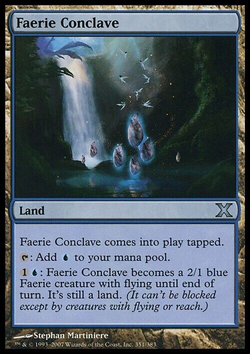 Faerie Conclave ~ Tenth Edition [ Excellent ] [ Magic MTG ]