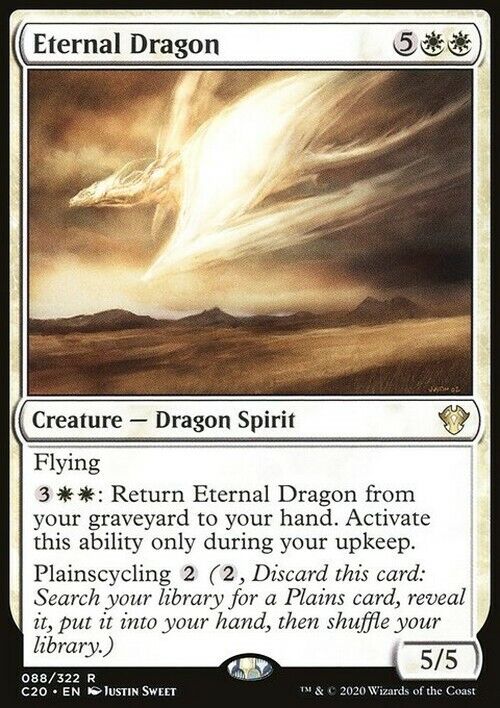 Eternal Dragon ~ Commander: Ikoria [ NearMint ] [ Magic MTG ] - London Magic Traders Limited