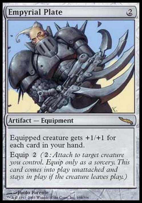 Empyrial Plate ~ Mirrodin [ Excellent ] [ Magic MTG ] - London Magic Traders Limited