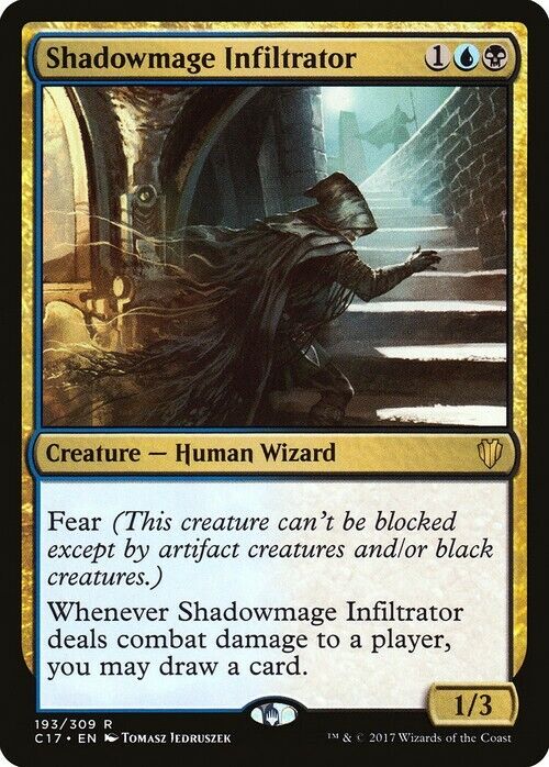 Shadowmage Infiltrator ~ Commander 2017 [ Excellent ] [ Magic MTG ] - London Magic Traders Limited