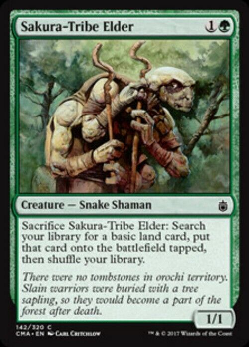 Sakura-Tribe Elder ~ Commander Anthology [ Excellent ] [ Magic MTG ] - London Magic Traders Limited