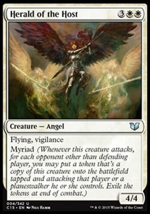 Herald of the Host ~ Commander 2015 [ Excellent ] [ Magic MTG ] - London Magic Traders Limited