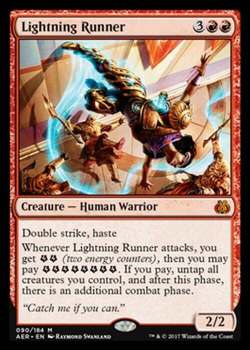 Lightning Runner ~ Aether Revolt [ Excellent ] [ Magic MTG ]