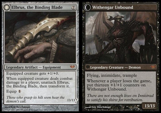 Elbrus, the Binding Blade / Withengar ~ Dark Ascension [ Excellent ] [ MTG ]