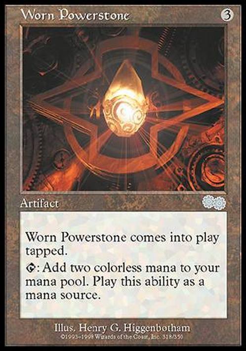 Worn Powerstone ~ Urza's Saga [ Excellent ] [ Magic MTG ] - London Magic Traders Limited