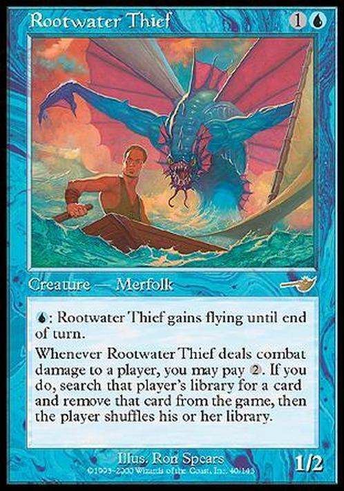 Rootwater Thief ~ Nemesis [ Excellent ] [ Magic MTG ] - London Magic Traders Limited