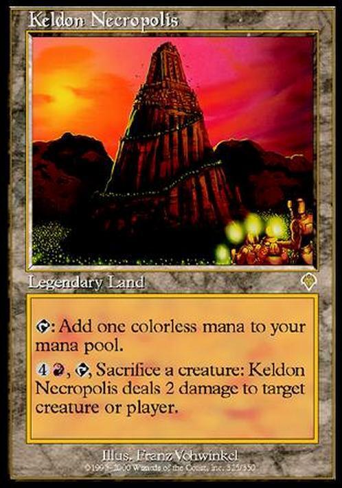 Keldon Necropolis ~ Invasion [ Excellent ] [ Magic MTG ] - London Magic Traders Limited