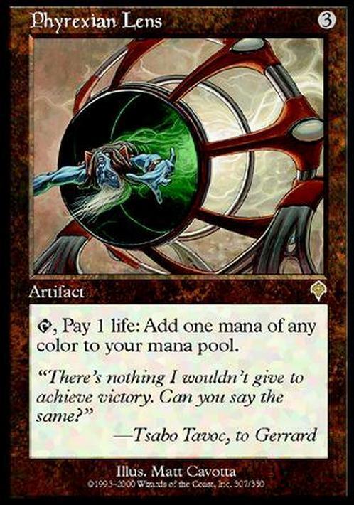 Phyrexian Lens ~ Invasion [ Excellent ] [ Magic MTG ] - London Magic Traders Limited