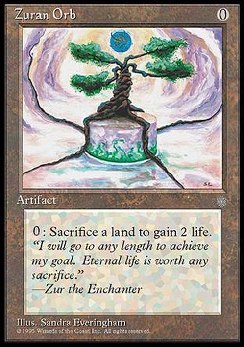 Zuran Orb ~ Ice Age [ Excellent ] [ Magic MTG ] - London Magic Traders Limited