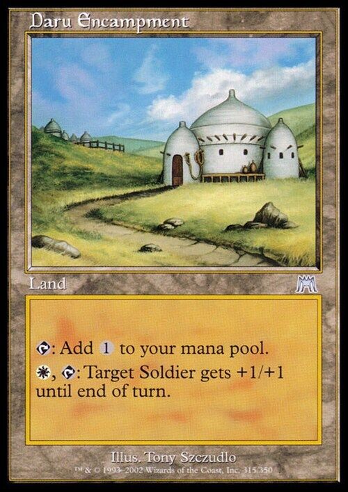 Daru Encampment ~ Onslaught [ Excellent ] [ Magic MTG ] - London Magic Traders Limited