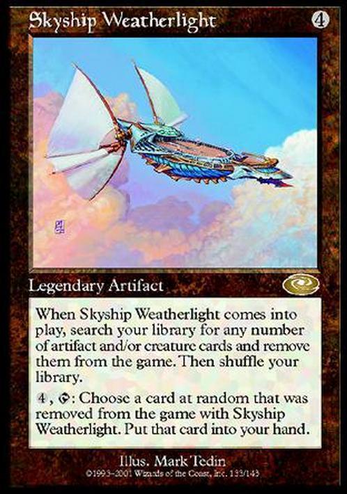 Skyship Weatherlight (Version 1) ~ Planeshift [ MODERATELY PLAYED ] [ MTG ] - London Magic Traders Limited