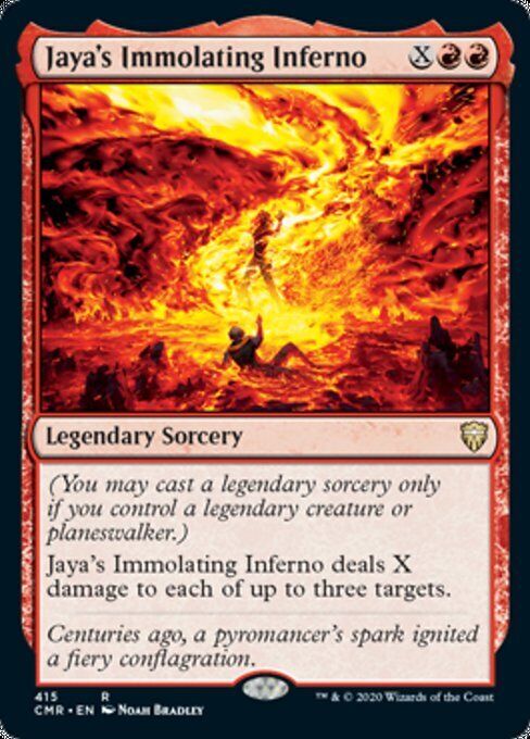 Jaya's Immolating Inferno ~ Commander Legends [ NearMint ] [ Magic MTG ]