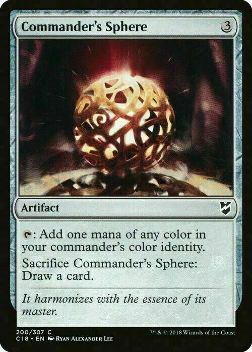 Commander's Sphere ~ Commander 2018 [ Excellent ] [ Magic MTG ] - London Magic Traders Limited