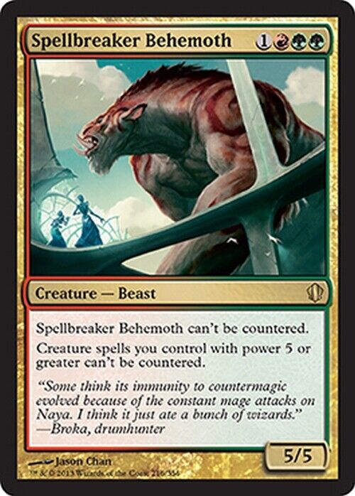 Spellbreaker Behemoth ~ Commander 2013 [ NearMint ] [ Magic MTG ] - London Magic Traders Limited