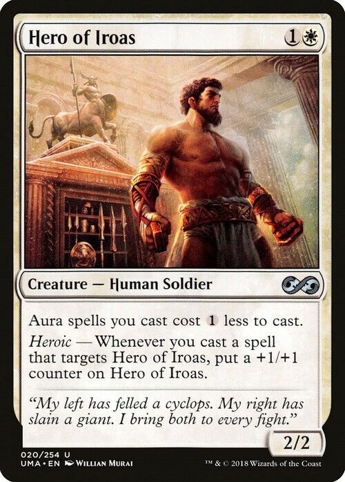 Hero of Iroas ~ Ultimate Masters [ Excellent ] [ Magic MTG ] - London Magic Traders Limited