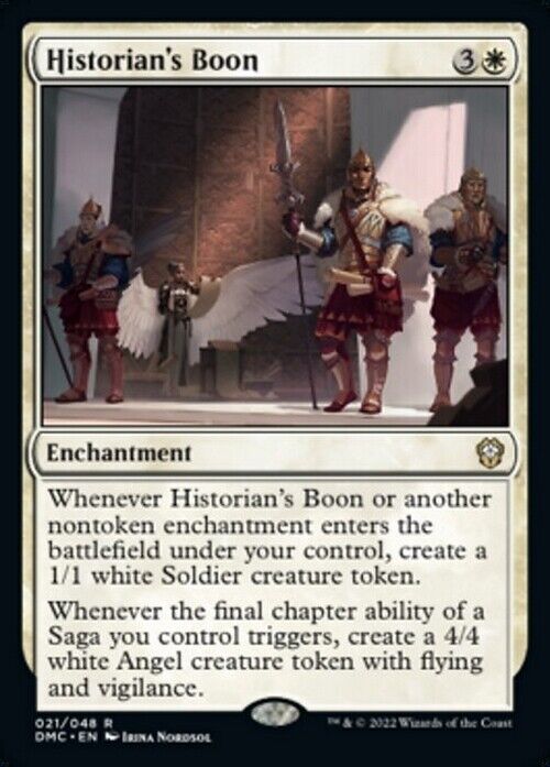 Historian's Boon ~ Commander: Dominaria United [ NearMint ] [ Magic MTG ]