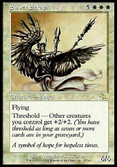 Silver Seraph ~ Judgment [ Excellent+ ] [ Magic MTG ] - London Magic Traders Limited