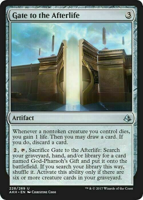 Gate to the Afterlife ~ Amonkhet [ Excellent ] [ Magic MTG ] - London Magic Traders Limited