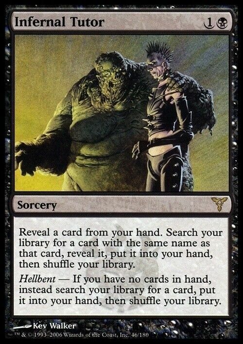 Infernal Tutor ~ Dissension [ Excellent ] [ Magic MTG ] - London Magic Traders Limited