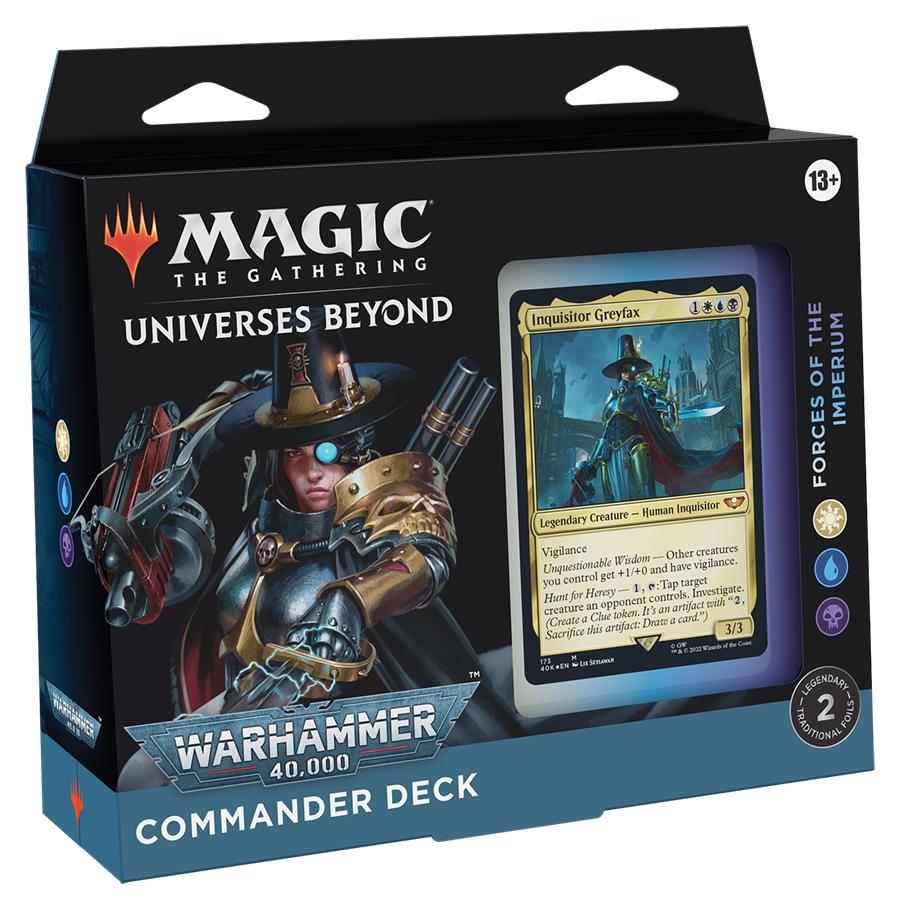 Forces of the Imperium Deck ~ Commander: Warhammer 40,000 ~ MTG Sealed - London Magic Traders Limited