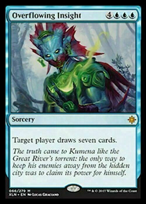 Overflowing Insight ~ Ixalan [ Excellent ] [ Magic MTG ] - London Magic Traders Limited