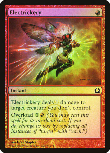 FOIL Electrickery ~ Return to Ravnica [ Excellent ] [ Magic MTG ] - London Magic Traders Limited