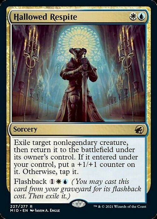 Hallowed Respite ~ Midnight Hunt [ NearMint ] [ Magic MTG ] - London Magic Traders Limited