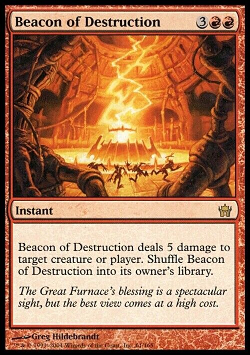 Beacon of Destruction ~ Fifth Dawn [ MODERATELY PLAYED ] [ Magic MTG ] - London Magic Traders Limited