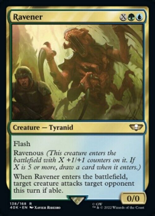 Ravener ~ Commander: Warhammer 40,000 [ NearMint ] [ Magic MTG ] - London Magic Traders Limited