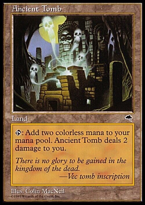 Ancient Tomb ~ Tempest [ Excellent ] [ Magic MTG ] - London Magic Traders Limited