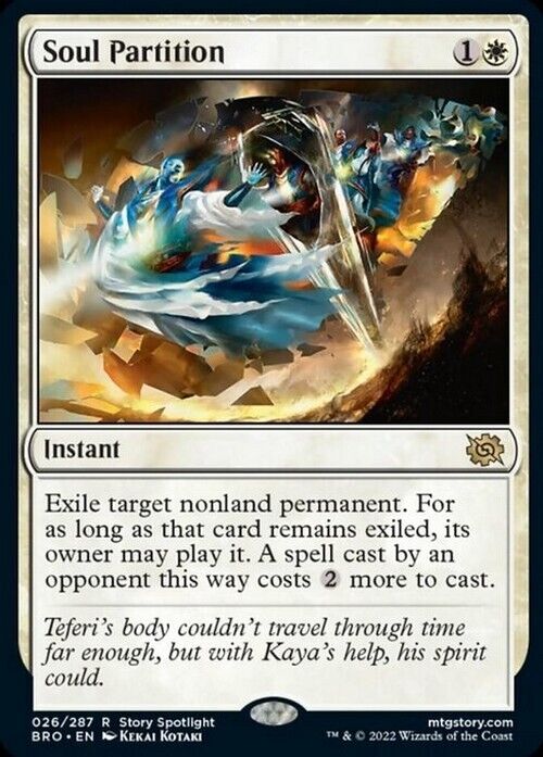 Soul Partition ~ The Brothers' War [ NearMint ] [ Magic MTG ] - London Magic Traders Limited