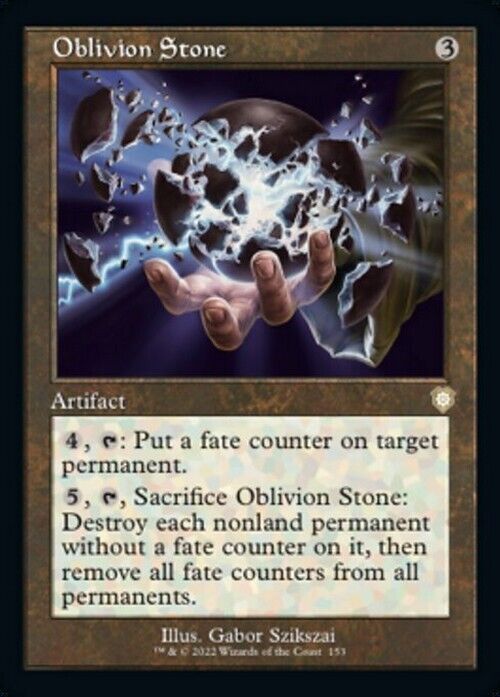 Oblivion Stone ~ Commander: The Brothers' War [ NearMint ] [ Magic MTG ]