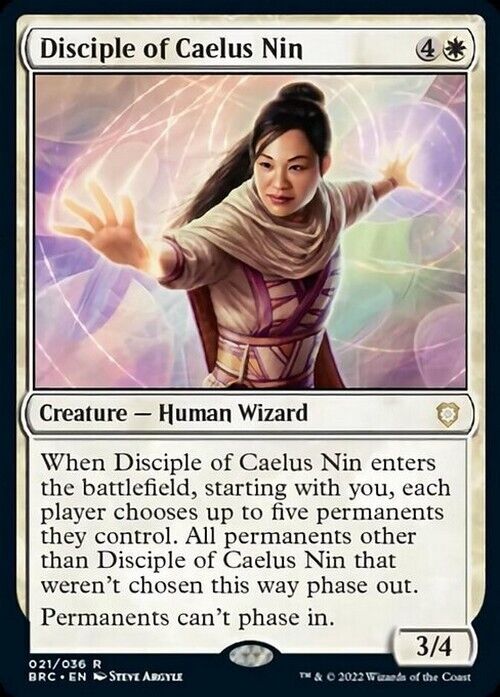 Disciple of Caelus Nin ~ Commander: The Brothers' War [ NearMint ] [ Magic MTG ] - London Magic Traders Limited