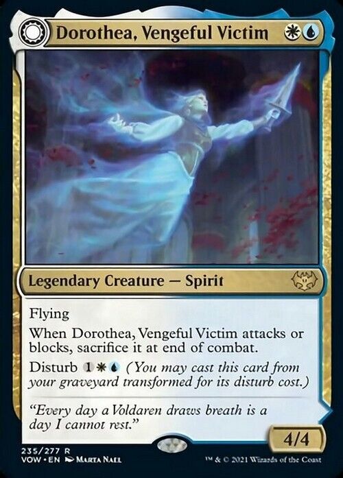 Dorothea, Vengeful Victim ~ Crimson Vow [ NearMint ] [ Magic MTG ] - London Magic Traders Limited