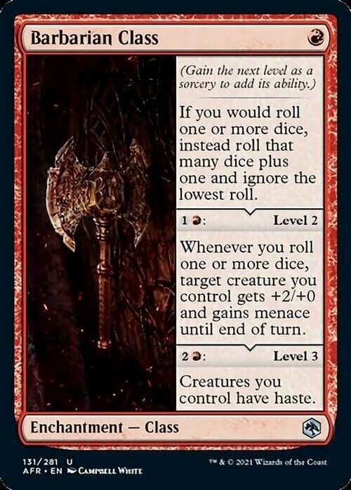 Barbarian Class ~ Adventures in the Forgotten Realms [ NearMint ] [ MTG ] - London Magic Traders Limited