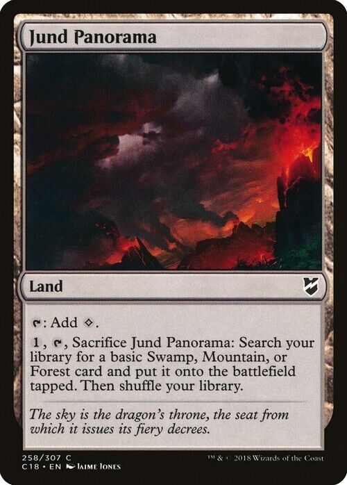 Jund Panorama ~ Commander 2018 [ NearMint ] [ Magic MTG ] - London Magic Traders Limited