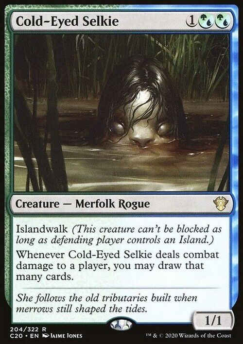 Cold-Eyed Selkie ~ Commander: Ikoria [ Excellent ] [ Magic MTG ] - London Magic Traders Limited