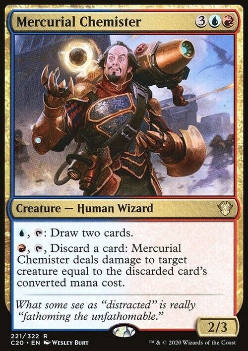 Mercurial Chemister ~ Commander: Ikoria [ Excellent ] [ Magic MTG ] - London Magic Traders Limited