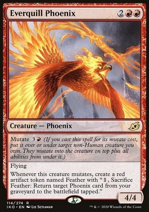 Everquill Phoenix ~ Ikoria: Lair of Behemoths [ NearMint ] [ Magic MTG ] - London Magic Traders Limited